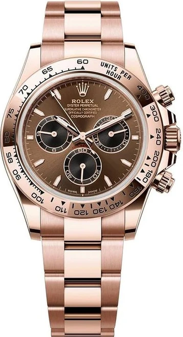 Rolex Rose Gold Daytona 126505-0005 Chocolate