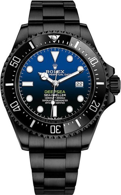 Rolex Deep Sea James Cameron Blue 136660D  DLC-PVD