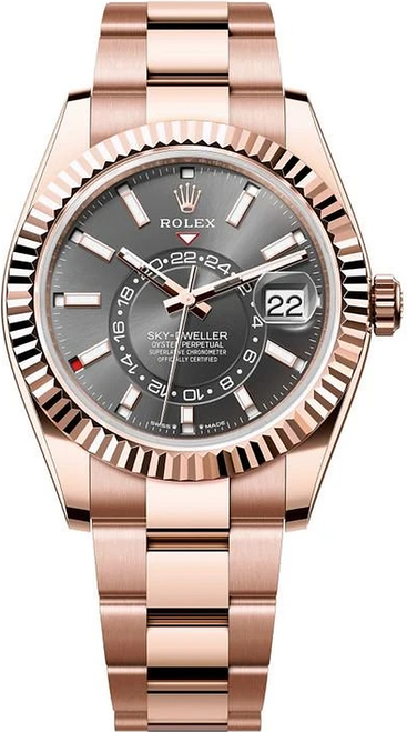 Rolex Rose Gold Sky Dweller 336935 Rhodium