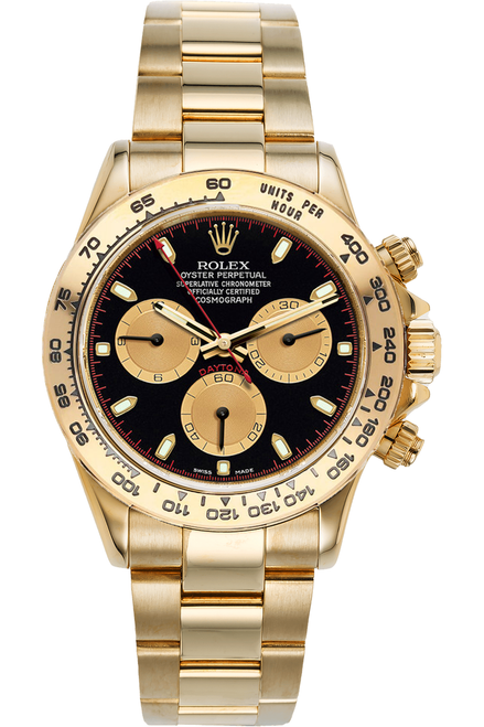 Rolex Pre-Owned Yellow Gold Daytona 116528 Factory Paul Newman Dial