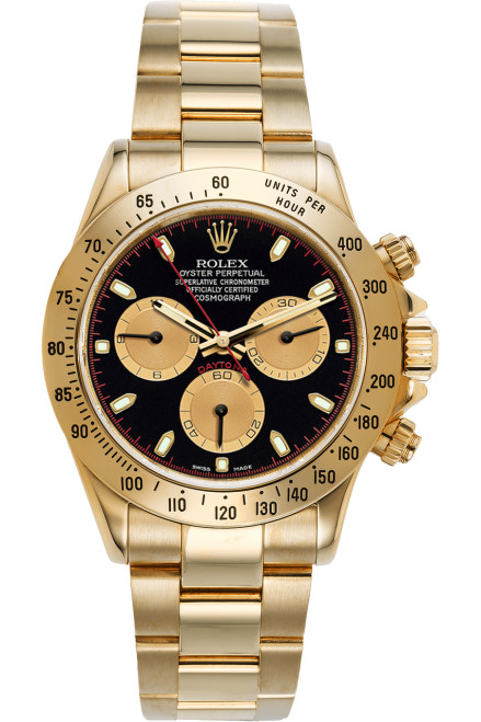 Rolex Pre-Owned Yellow Gold Daytona 116528 Factory Paul Newman Dial Rolex Pre-Owned Yellow Gold Daytona 116528 Factory Paul Newman Dial