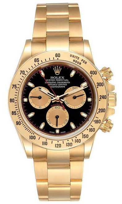 Rolex Pre-Owned Yellow Gold Daytona 116528 Factory Paul Newman Dial