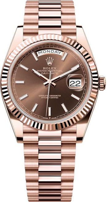 Rolex Everose Gold President Day Date 40 228235 CX