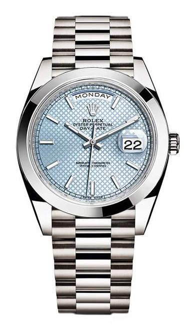Rolex Platinum President Day Date 40 228206 BX