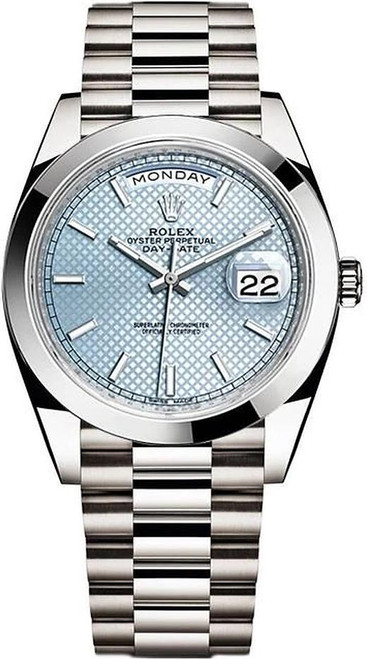 Rolex Platinum President Day Date 40 228206 BX