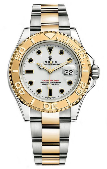 Rolex Yacht-Master Two-Tone 16623 Pre-Owned Rolex Yacht-Master Two-Tone 16623 Pre-Owned