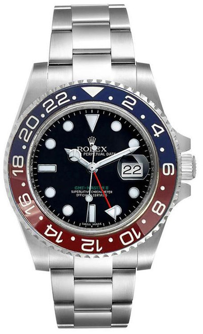 Rolex GMT-Master II Pepsi Stainless Steel Blue Dial 116710