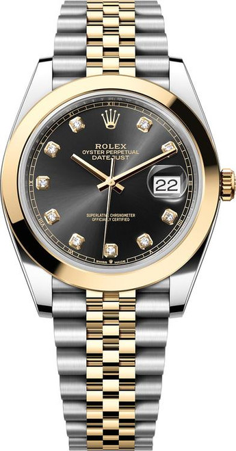 Rolex Datejust 41mm Yellow Gold and Steel