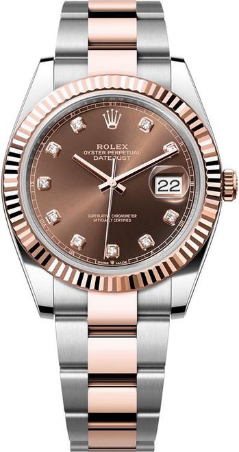 Rolex Datejust 41mm 126331 Everose Gold & Steel CDFJ