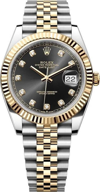 Rolex Datejust 41mm Yellow Gold and Steel 126333 BDFJ