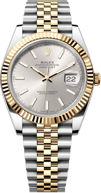 Rolex Datejust 41mm Yellow Gold and Steel 126333 SIFJ