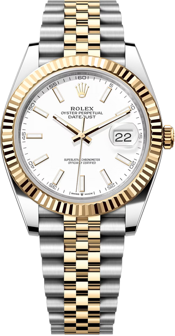 Rolex Datejust 41mm Yellow Gold and Steel 126333 WIFJ