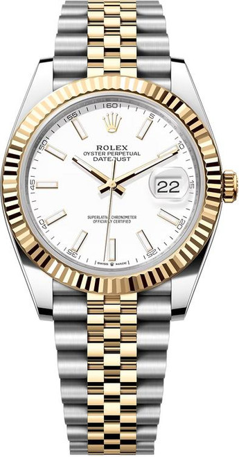 Rolex Datejust 41mm Yellow Gold and Steel 126333 WIFJ