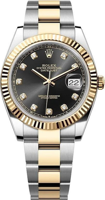 Rolex Datejust 41mm Yellow Gold and Steel 126333 BDFO