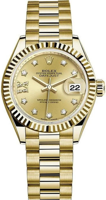Rolex Lady President 28 279178CRDFP