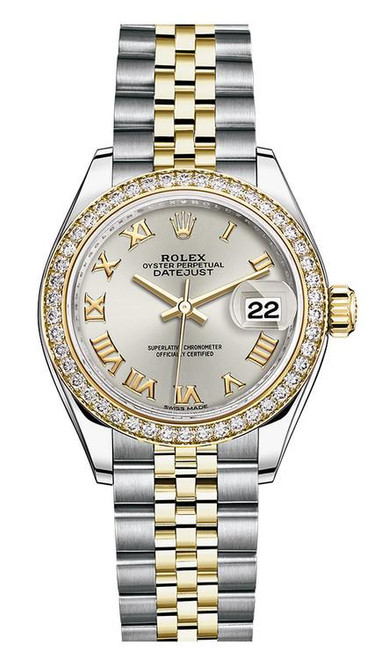 Rolex Lady Datejust 28mm Diamond Bezel Two-Tone 279383 SRDJ Rolex Lady Datejust 28mm Diamond Bezel Two-Tone 279383 SRDJ