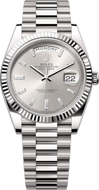 Rolex White Gold President Day Date 40 228239 SD