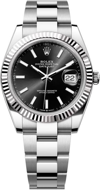 Rolex Datejust 41mm Stainless Steel 126334 BXO Black