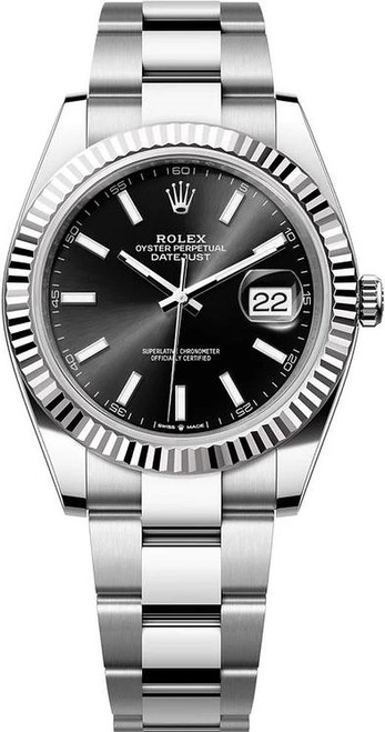 Rolex Datejust 41mm Stainless Steel 126334 BXO Black