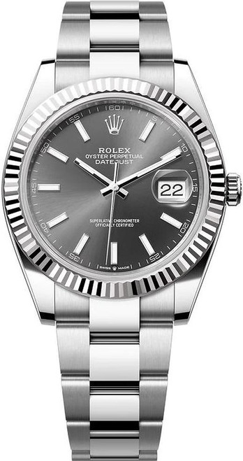 Rolex Datejust 41mm Stainless Steel 126334 RXO Rhodium