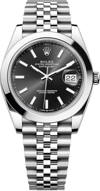 Rolex Datejust 41mm Stainless Steel 126334 BXJ Black