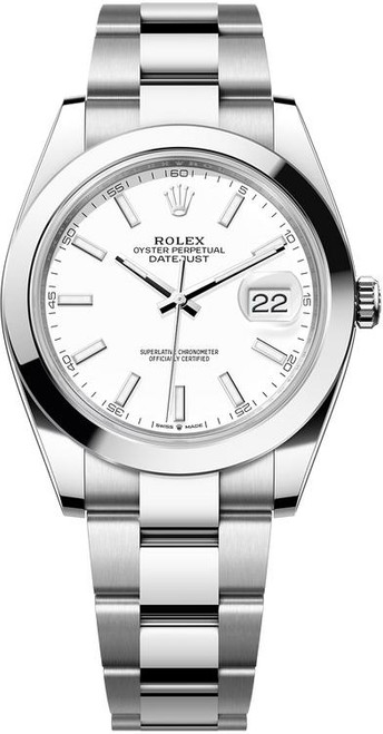 Rolex Datejust 41mm Stainless Steel 126300 WXO