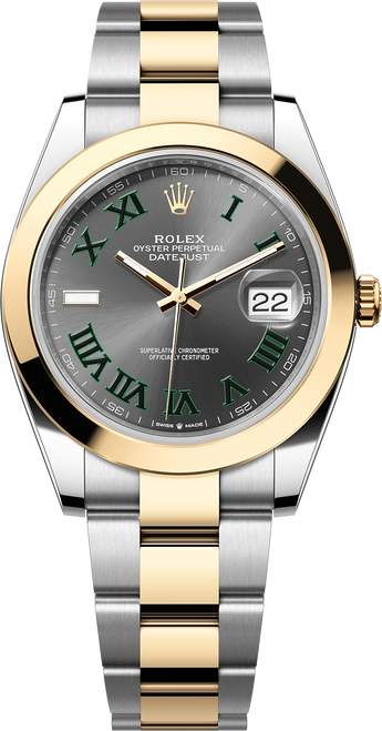 Rolex Datejust 41mm Yellow Gold and Steel 126303 GRO