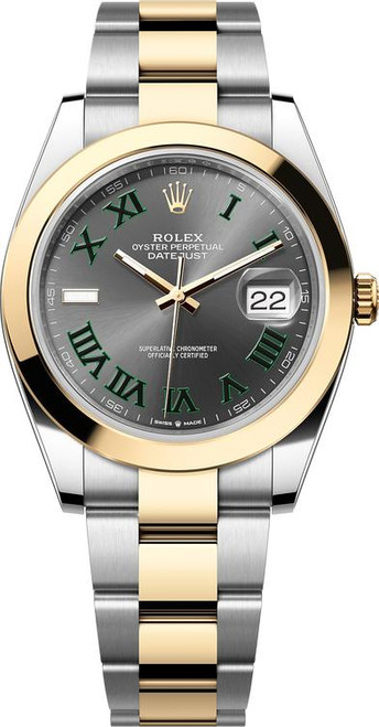 Rolex Datejust 41mm Yellow Gold and Steel 126303 GRO