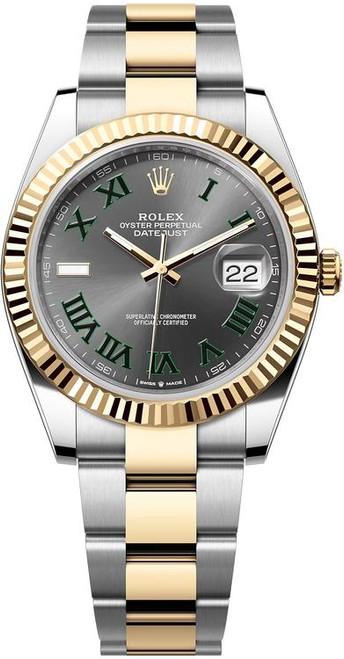 Rolex Datejust 41mm Yellow Gold and Steel 126333 GRO Rolex Datejust 41mm Yellow Gold and Steel 126333 GRO