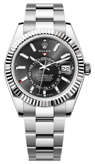 Rolex Stainless Steel Sky Dweller 336934 Black Rolex Stainless Steel Sky Dweller 336934 Black