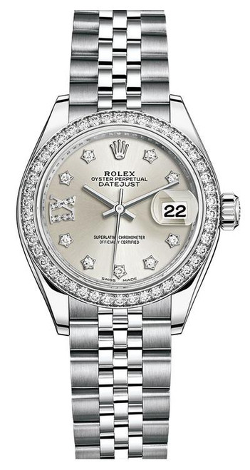 Rolex Lady Datejust 28mm Diamond Bezel Stainless Steel 279384SRDDJ Rolex Lady Datejust 28mm Diamond Bezel Stainless Steel 279384SRDDJ