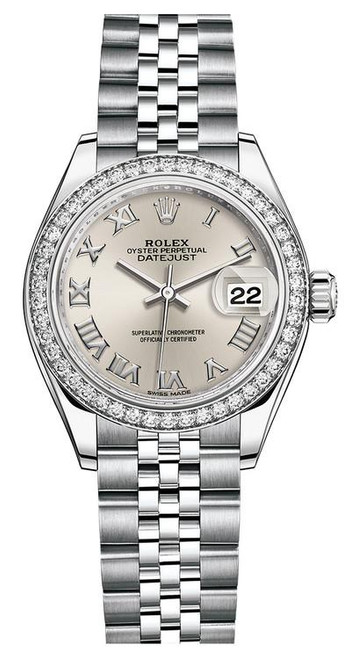 Rolex Lady Datejust 28mm Diamond Bezel Stainless Steel 279384SRDJ Rolex Lady Datejust 28mm Diamond Bezel Stainless Steel 279384SRDJ