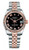 Rolex New Style Datejust Midsize Rose Gold Black Roman Dial 178271 Rolex New Style Datejust Midsize Rose Gold Black Roman Dial 178271