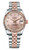Rolex New Style Datejust Midsize Two Tone Factory Rose Diamond Dial 178271