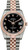 Rolex New Style Datejust Rose Two-Tone Black Roman Dial on Jubilee Bracelet 116231