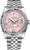 Rolex New Style Datejust Stainless Steel Factory Pink Floral on Jubilee Bracelet 116234
