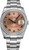 Rolex New Style Datejust Stainless Steel  Rolex Factory Diamond Bezel & Pink Roman Dial on Oyster Bracelet 116244