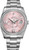 Rolex New Style Datejust Stainless Steel  Rolex Factory Diamond Bezel & Pink Floral Dial on Oyster Bracelet 116244