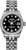 Rolex Women's New Style Steel Datejust with Factory Diamond Bezel and Black Diamond Dial 179384