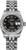 Rolex Women's New Style Steel Datejust with Factory Diamond Bezel and Black Sunbeam Roman Dial 179384