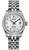 Rolex Women's New Style Steel Datejust Factory Diamond Bezel and Silver Jubilee Diamond Dial 179384