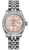 Rolex Womens New Style Steel Datejust with Factory Diamond Bezel and Factory Pink Gold Crystal Diamond 179384