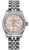 Rolex Womens New Style Steel Datejust with Factory Diamond Bezel and Factory Pink Gold Crystal Diamond 179384
