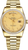 Rolex Men's Day Date President Yellow Gold Factory Diamond Bezel & Champagne Roman Dial 18348