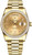 Rolex Men's Day Date President Yellow Gold Factory Diamond Bezel & Factory Diamond Bezel & Champagne Diamond Dial 18348
