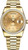 Rolex Men's Day Date President Yellow Gold Factory Diamond Bezel & Factory Diamond Bezel & Champagne Diamond Dial 18348