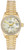 Rolex Women's President Yellow Gold Factory Diamond Bezel and Silver Diamond Dial 69138