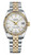 Rolex New Style Datejust Midsize Two Tone White Index on Jubilee Band 178273 WRJ