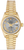 Rolex Women's President Yellow Gold Fluted Factory Silver Sunbeam Roman Dial