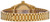 Rolex Women's President Yellow Gold Fluted Factory Diamond Bezel and Silver Sunbeam Roman Dial 69138
